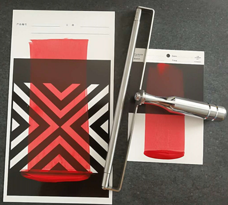 OSP wire rod coater paint ink scraper stick Japanese extrusion wire rod film coater coating rod total length 400mm