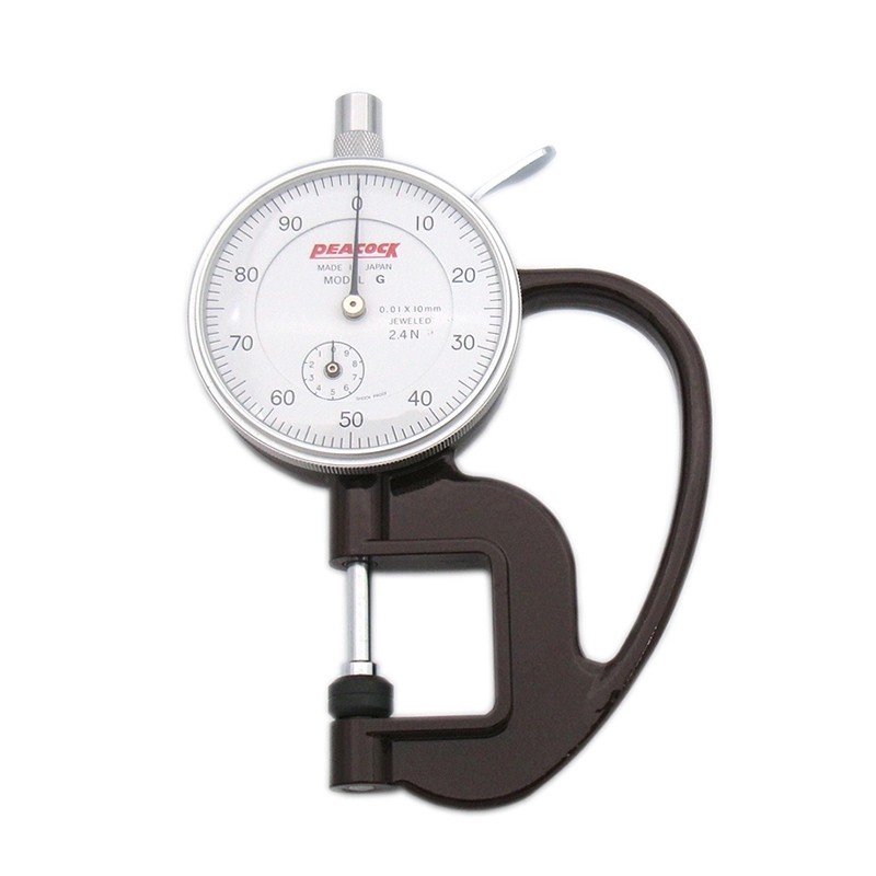 Japanese Peacock Brand thickness measurement 0 - 10mm thickness meter G - type thickness gauge leather thickness gauge