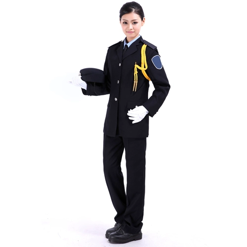 2011 Новые службы безопасности женского положения Весна и осенний набор недвижимости Сообщество Униформа психическая безопасность набор с длинным рукавом набор безопасности