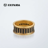 KIKIPANDA Ювелирное украшение, золотое оригинальное кольцо подходит для мужчин и женщин