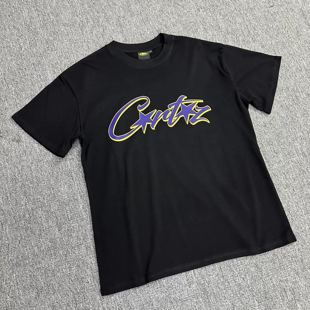 Corteiz Демон остров Надпись буква печать базовая футболка sleeves Drill Culture European and American Street Tide мужские и женские T-шорты