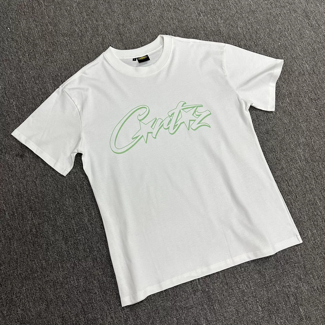 Corteiz Демон остров Надпись буква печать базовая футболка sleeves Drill Culture European and American Street Tide мужские и женские T-шорты