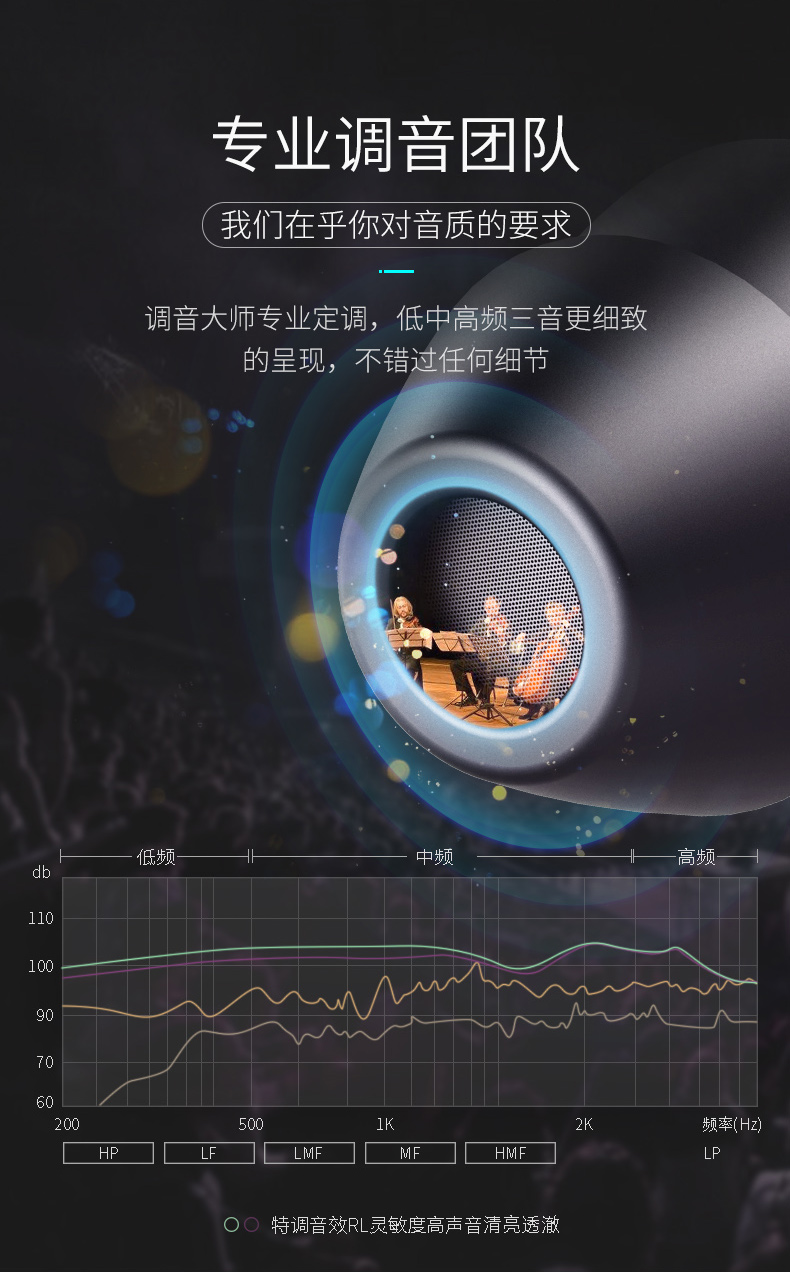 asmr 睡眠耳机 硅胶腔体 侧躺不咯耳 图5