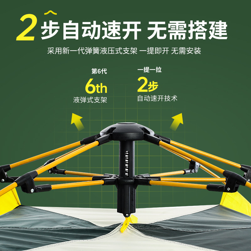 冬季抗寒野营神器！ 加厚防雨帐篷，让你的户外探险无忧无虑！️