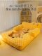 Open-Style Dog Bed for All Seasons, Removable and Washable, Thickened Dog Cushion, Sofa, Pet Oversized Sleeping Mat, Cat Bed