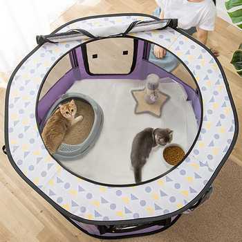 Cat Maternity Nest, Enclosed Cat Nest Tent, Dog Pregnancy and Birthing Nest, Pet Production Supplies Complete Set