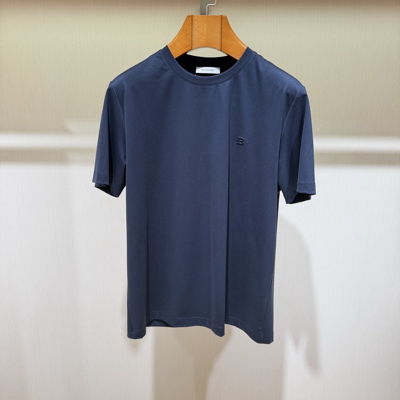 Bosssunwen Bosswen 2026 Spring/Summer Casual Round Neck Short Sleeve T-Shirt A621T802 Tag Price 1680