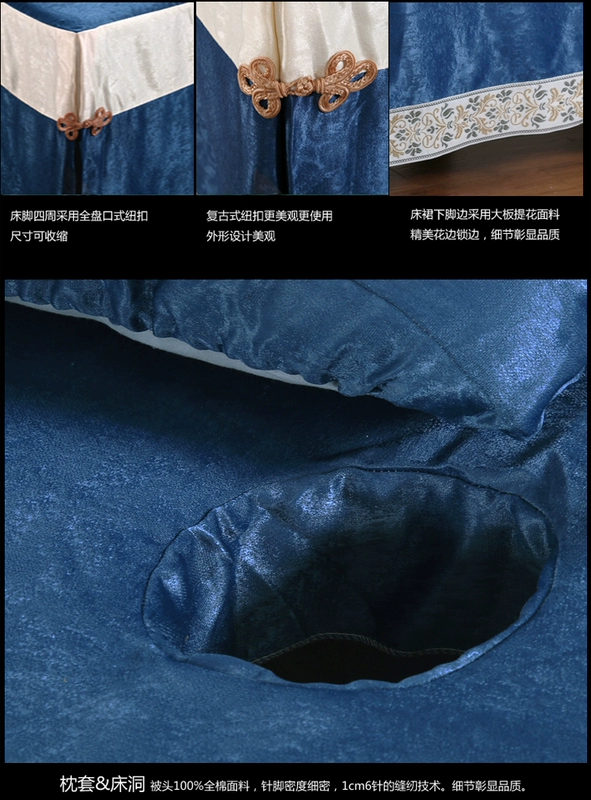 Beauty bedspread gia đình Hàn Quốc bốn phong cách châu Âu theo phong cách vườn ba mảnh phù hợp với tùy chỉnh mảnh Phổ Body - Trang bị tấm
