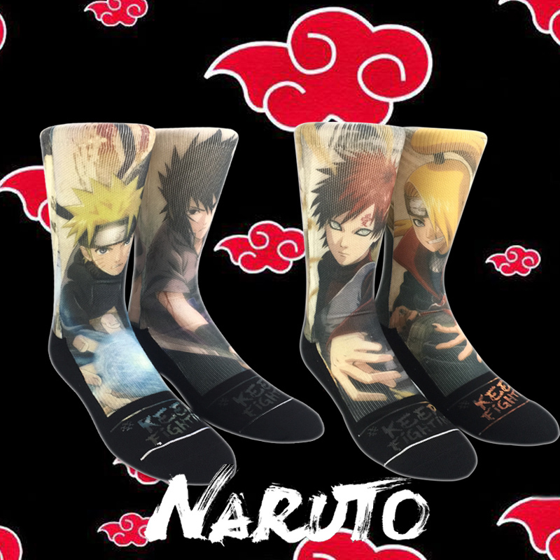 Anime Cartoon Two-Dimensional Naruto Socks Long Tube Sharingan Naruto Sasuke Uchiha Itachi Basketball Socks Anime Cartoon Two-Dimensional Naruto Socks Long Tube Sharingan Naruto Sasuke Uchiha Itachi Basketball Socks