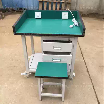 Anti-static workbench with drawer Operating table Laboratory work table Maintenance table Packing table table assembly