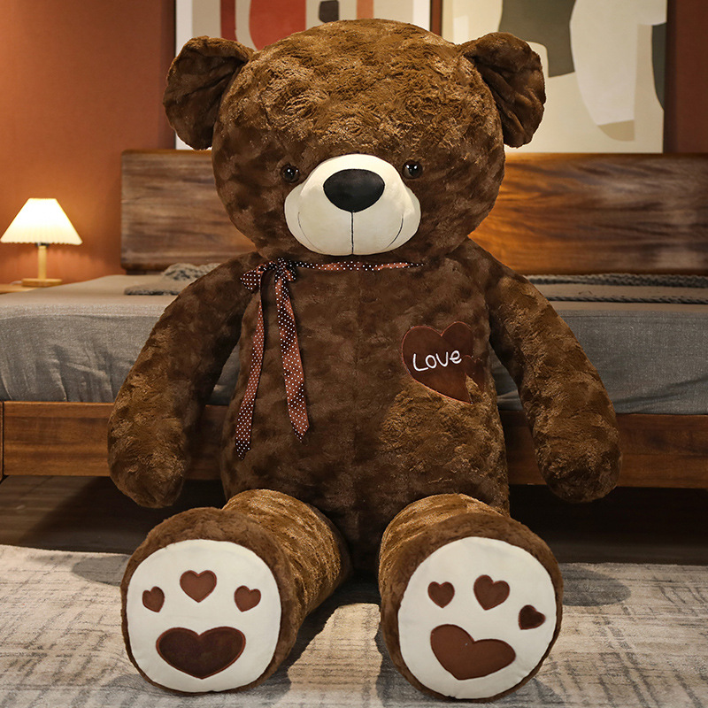 Extra large bear plush teddy bear doll doll hug bear birthday gift bed pillow gift for personal use