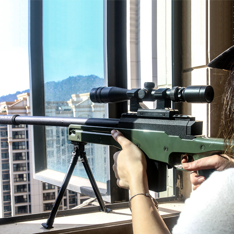 Barrett water bomb gun AWM sniper gun 98k can launch Jedi models to survive to grab children's toy gun boys