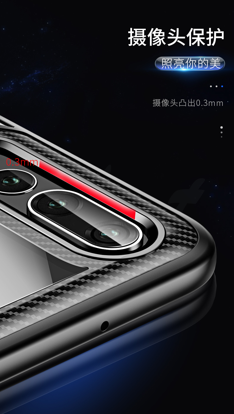 Vỏ điện thoại di động Huawei p20 p20Pro vỏ bảo vệ trong suốt bằng silicon thủy tinh bao gồm toàn bộ lưới chống vỡ màu đỏ nam giới hạn chế phiên bản cao cấp nữ mẫu por pao p2o p p - Nhẫn nhẫn trọn nam vàng 18k