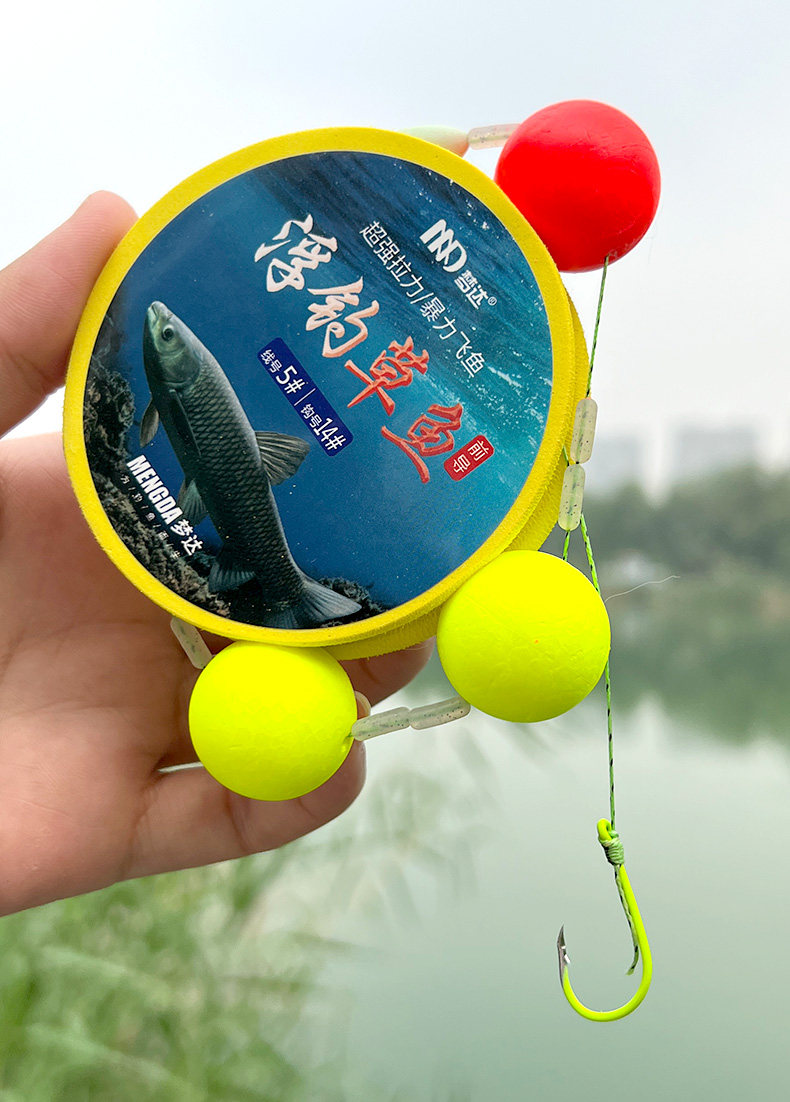 洛阳球球浮钓草鱼线组套装成品手竿路亚飘飘乐泥鳅鱼线大力马浮漂-阿里巴巴