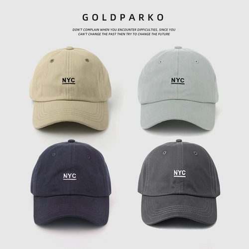 Бейсбольная шляпа Мужчины INSE COREAN NICHE MARENDY BRAND Мужская модная универсальная женщина -модная женщина, показывающая лиц Little NYC