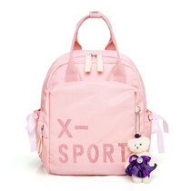 Childrens fashion light make-up schoolbag Girls cute princess backpack girls leisure travel portable shoulder bag