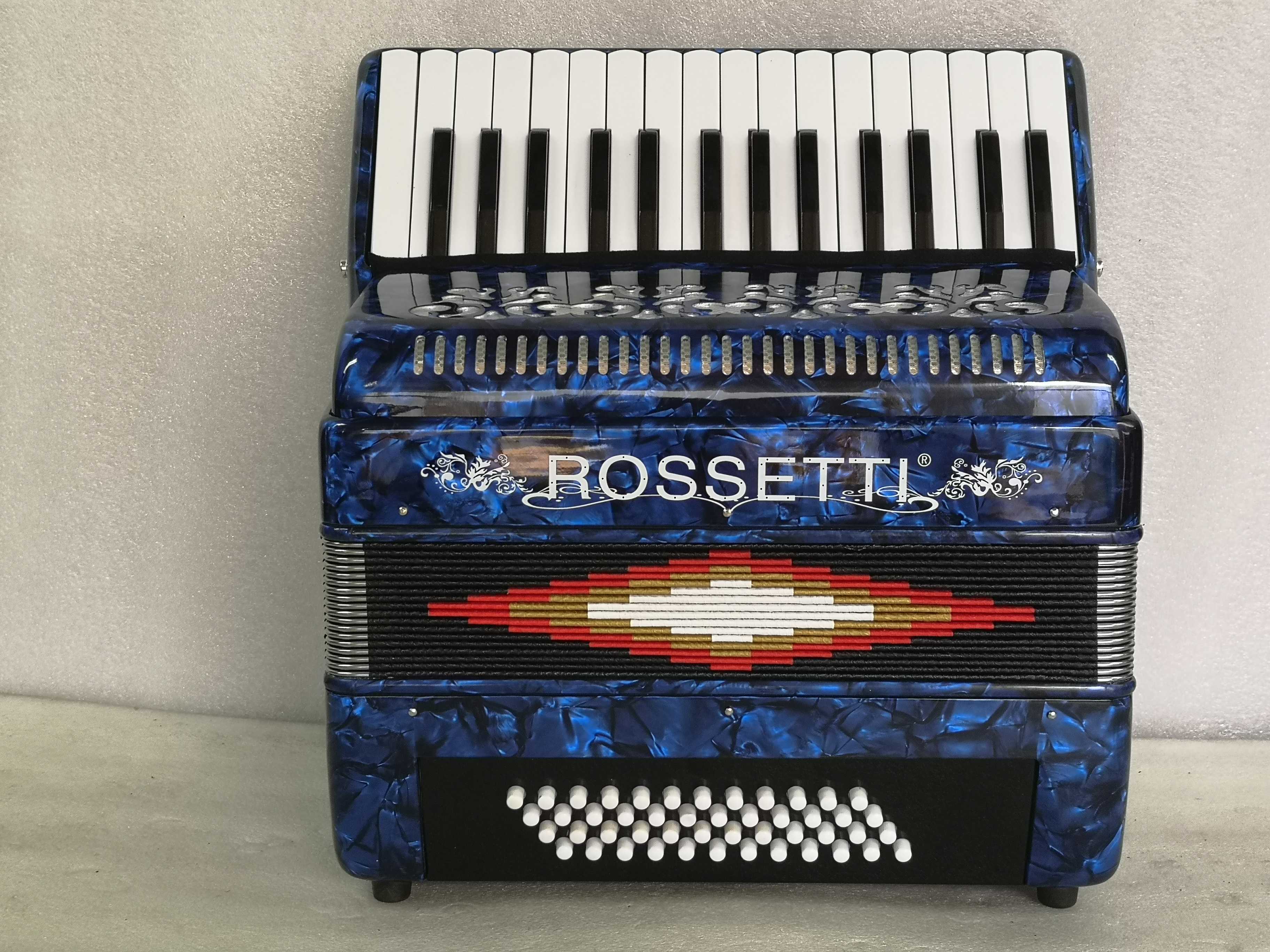 Rossetti card 30 - key 48 bass accordion