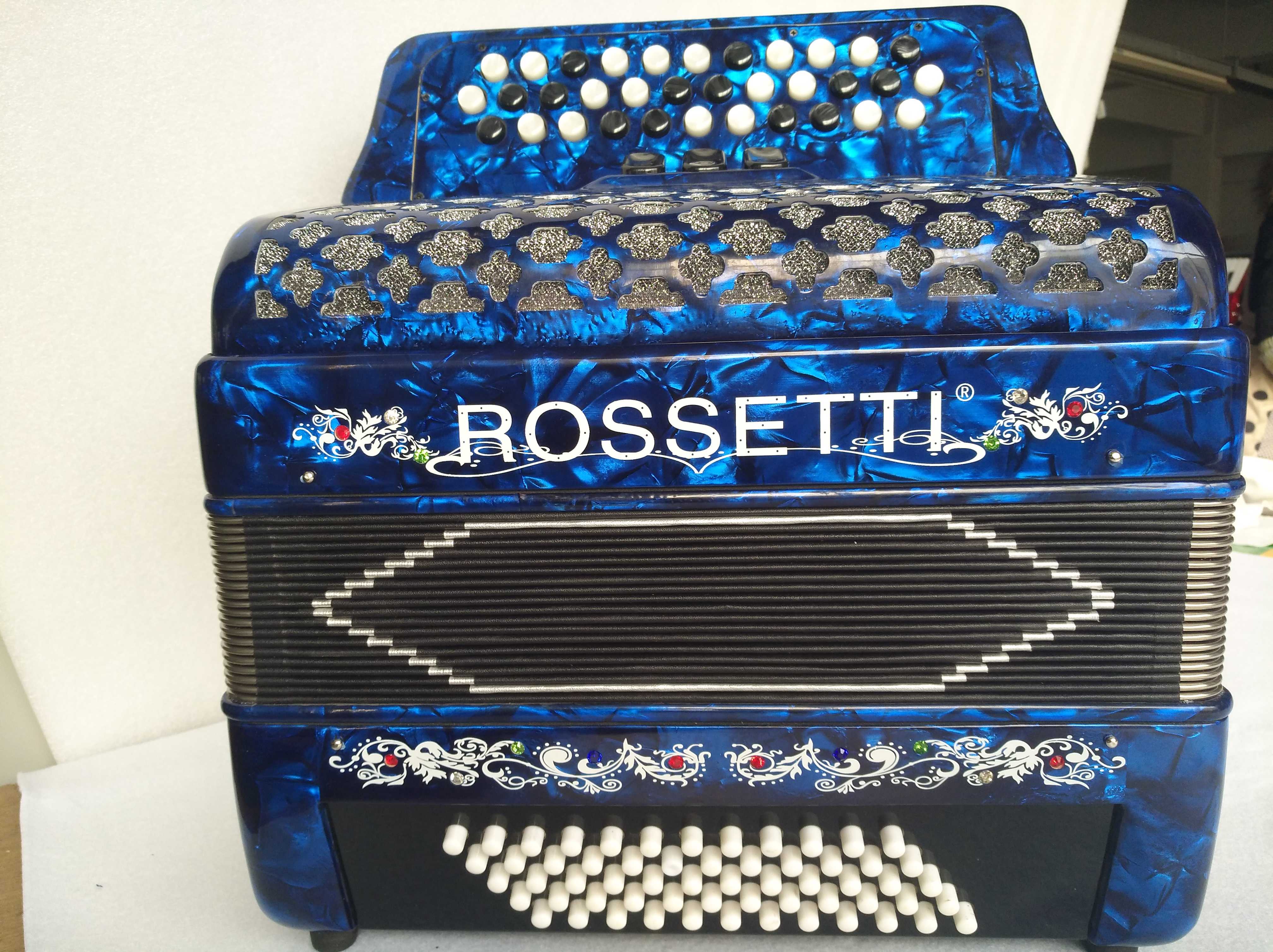 Rossetti 34 keys 60 bass 72 bass Bayan accordion