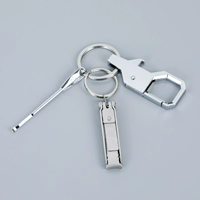 038 бутылка черный+нож для ногтя+копающий ушную ложку ★