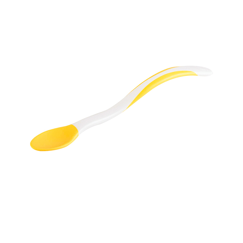 Yellow Duckling Newborn Soft Tablespoon Baby Spoon Learn to Train Baby to Feed Water to Feed Food Little Soup Spoon