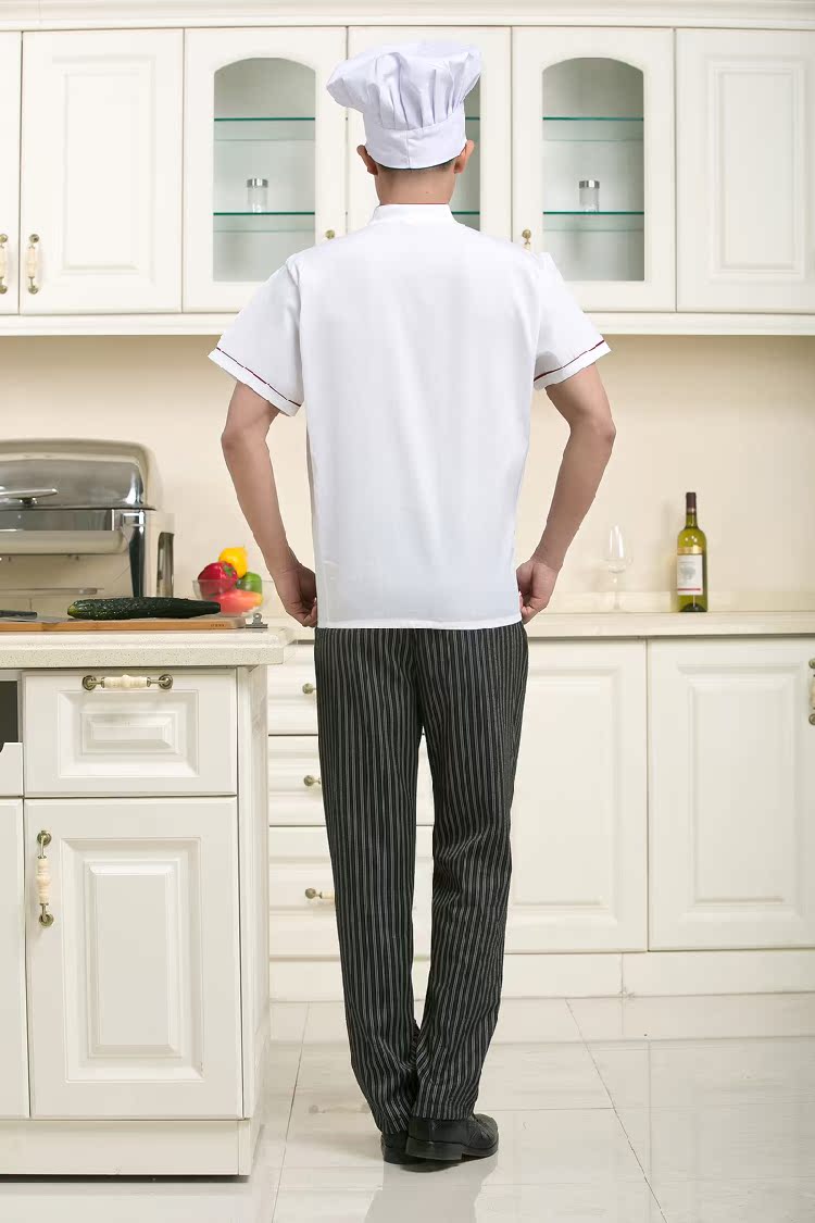 Veste chef cuisinier en coton - Ref 1909643 Image 15