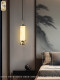 Dongbo New Chinese Chandelier Bedroom Bedside Lamp Restaurant Corridor Aisle Entrance Small Chandelier Full Copper Jade Lamp