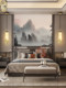 Dongbo New Chinese Chandelier Bedroom Bedside Lamp Restaurant Corridor Aisle Entrance Small Chandelier Full Copper Jade Lamp