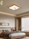 Song-Style Aesthetic Ceiling Lamp, New Chinese-Style Living Room Lighting Package, Simple Eye-Protecting Study Lamp, Solid Wood Room Bedroom Lamp