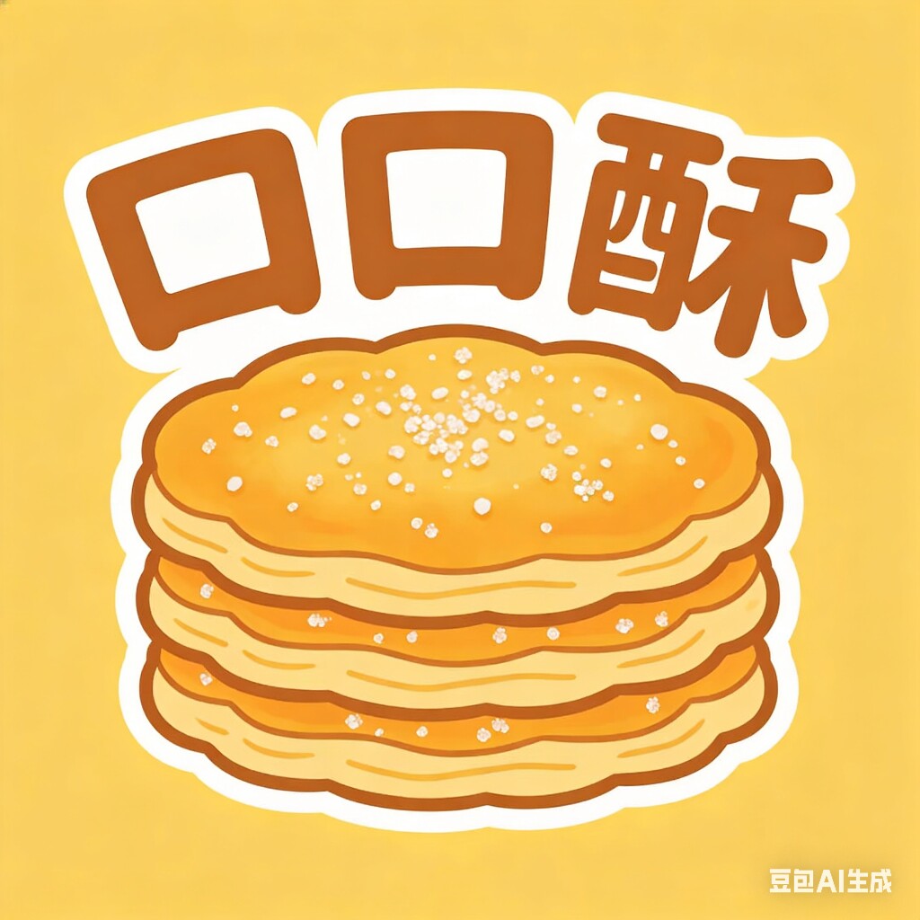 李庄口口酥食品的LOGO