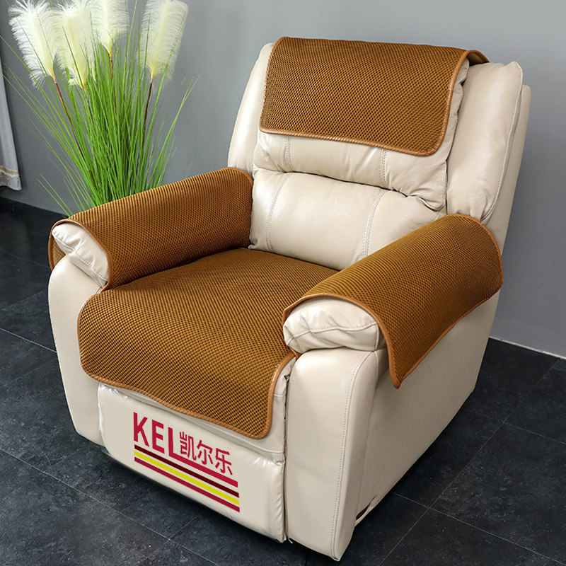 Multifunctional leather sofa cushion non-slip winter cover single person high-grade leather cushion four seasons universal electric chair