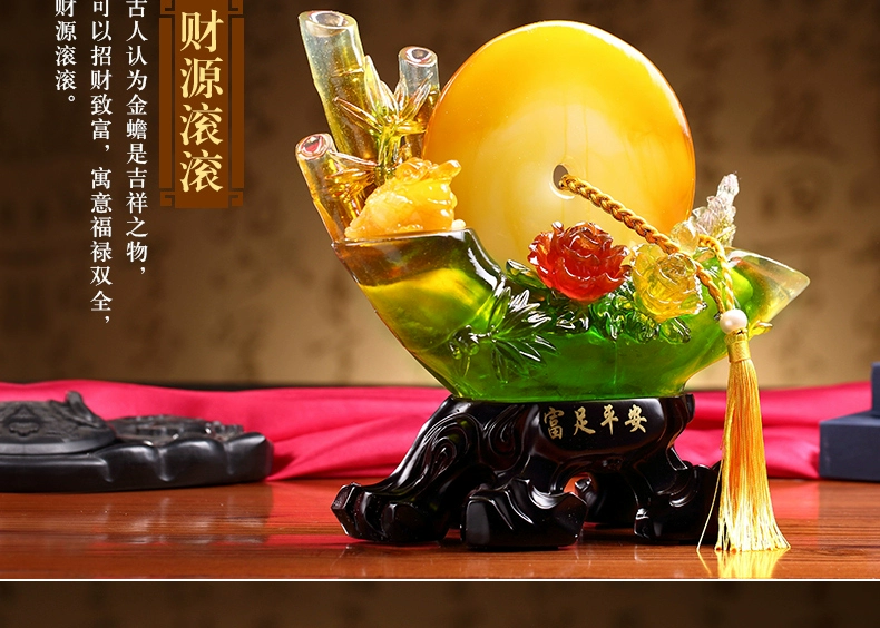 Đồ trang trí phong phú và hòa bình, khóa an toàn, nhà, trang trí may mắn, phòng khách, tủ rượu, phân vùng, hiên, tủ TV trang trí nhà cửa