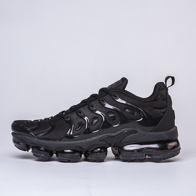 New 2Nd Generation Tn Mesh Running Shoes Full-Length Air Cushion Shoes for Men and Women All Black Comfortable Casual Shoes Sports Shoes