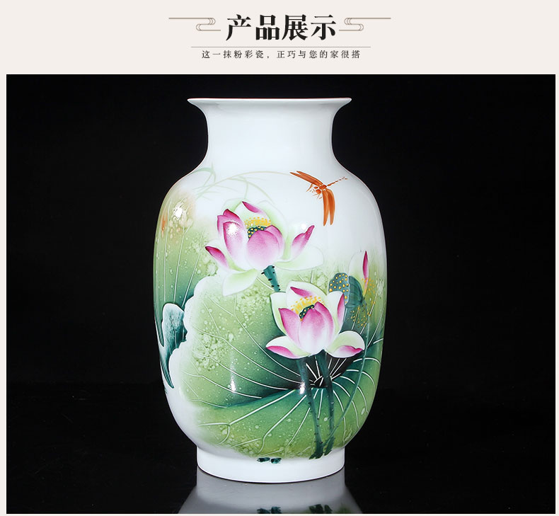 Jingdezhen ceramics "Han Pinghui" celebrity famous works hand - made Dutch vase collection certificate