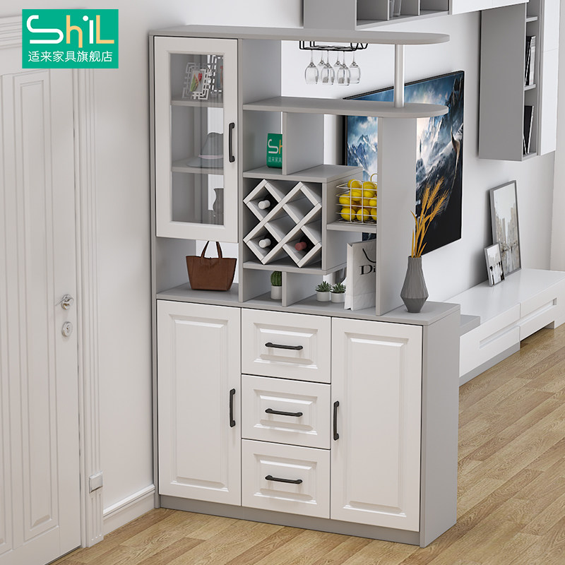 Wine cabinet simple modern hall cabinet entry door entry cabinet porch shoe cabinet screen partition cabinet living room decoration cabinet combination