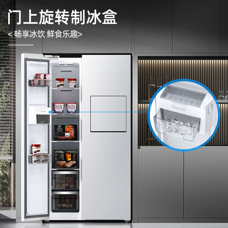 达米尼BCD-610WKSDB冰箱图片