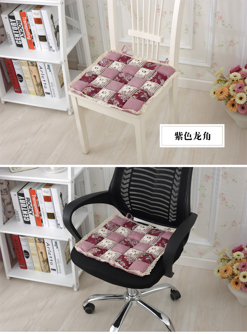 Mùa đông đệm ghế đệm văn phòng trong suốt học sinh ghế pad xe ghế đệm phân ghế ăn đệm - Ghế đệm / đệm Sofa thảm trải ghế gỗ đẹp