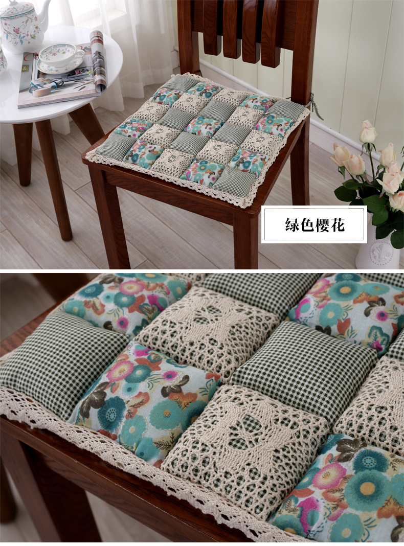 Mùa đông đệm ghế đệm văn phòng trong suốt học sinh ghế pad xe ghế đệm phân ghế ăn đệm - Ghế đệm / đệm Sofa thảm trải ghế gỗ đẹp