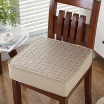 Customized summer sponge cushion bamboo mat mahjong thickened seat cushion car cushion rattan mat Ice Silk dining chair cushion