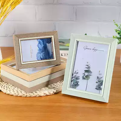 Photo frame setting table picture frame hanging wall photo album Frame 7 inch 5 6 8 10 12 16 photo mounting creative ornaments customized