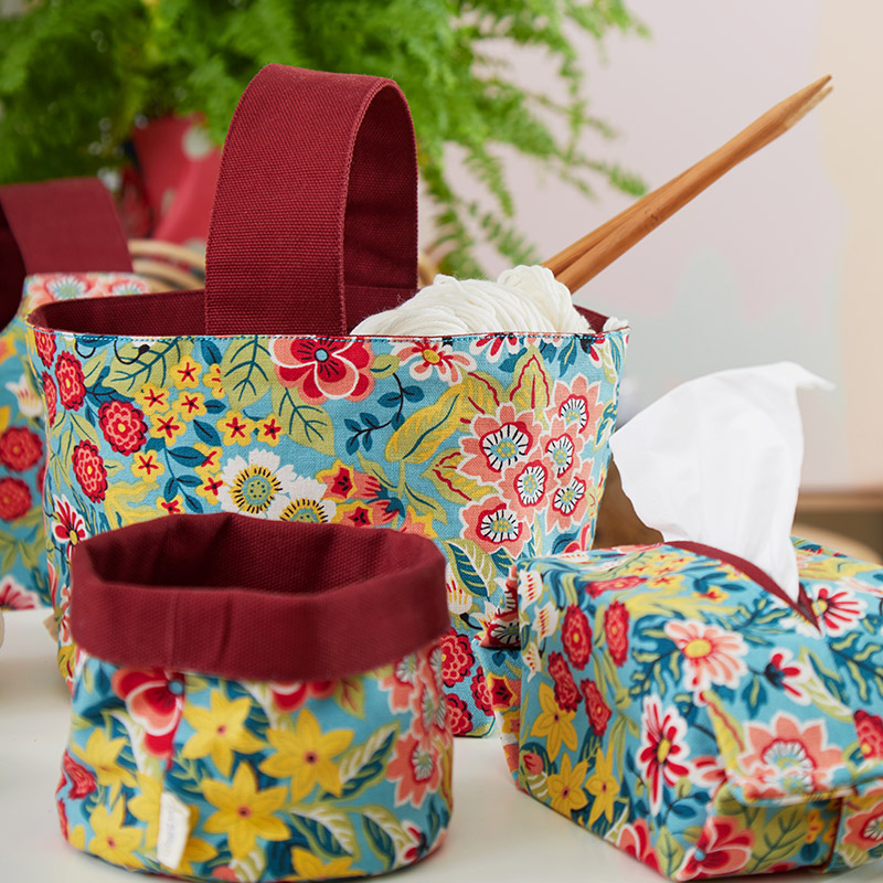 Yangchun Town containing basket cotton cloth cloth art containing basket suit home containing needle line containing box home