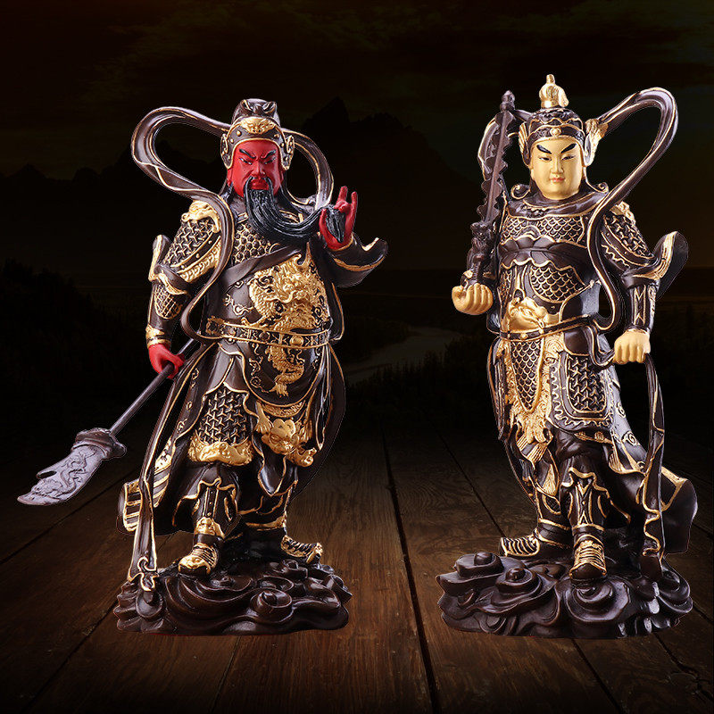 Xi Manti Living Room Town Residence Residence Chasiya Blue Veh Care Buddha Statue Indoor Garanto Pure Bronze Statue Pendulum