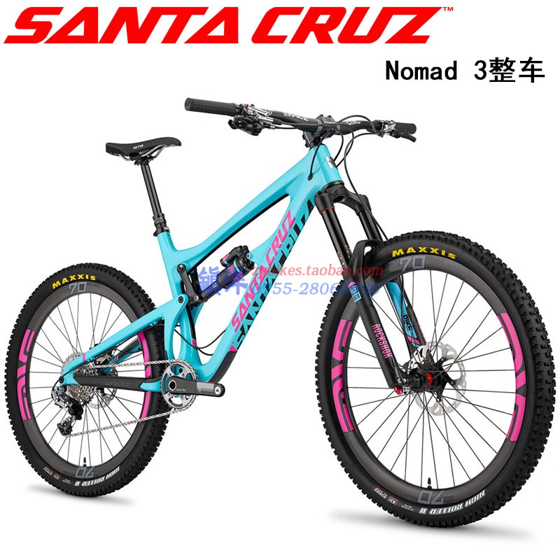 Santa Cruz Nomad 3 Size Chart