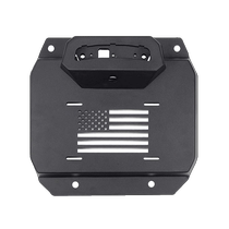 Suitable for Ford Lima bronco tailgate license plate holder spare tire small bag rear license plate bracket off-road modification