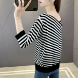 Шелковый трикотажный весенний летний свитер, приятная телу осенняя футболка, 2025 года