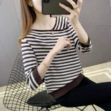 Шелковый трикотажный весенний летний свитер, приятная телу осенняя футболка, 2025 года