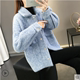 Anti-mùa qingcang phụ nữ áo len siêu lửa dày 2020 mới nước giả nhung knitsweater sâu đến đầu gối lỏng lẻo mã quần áo của phụ nữ