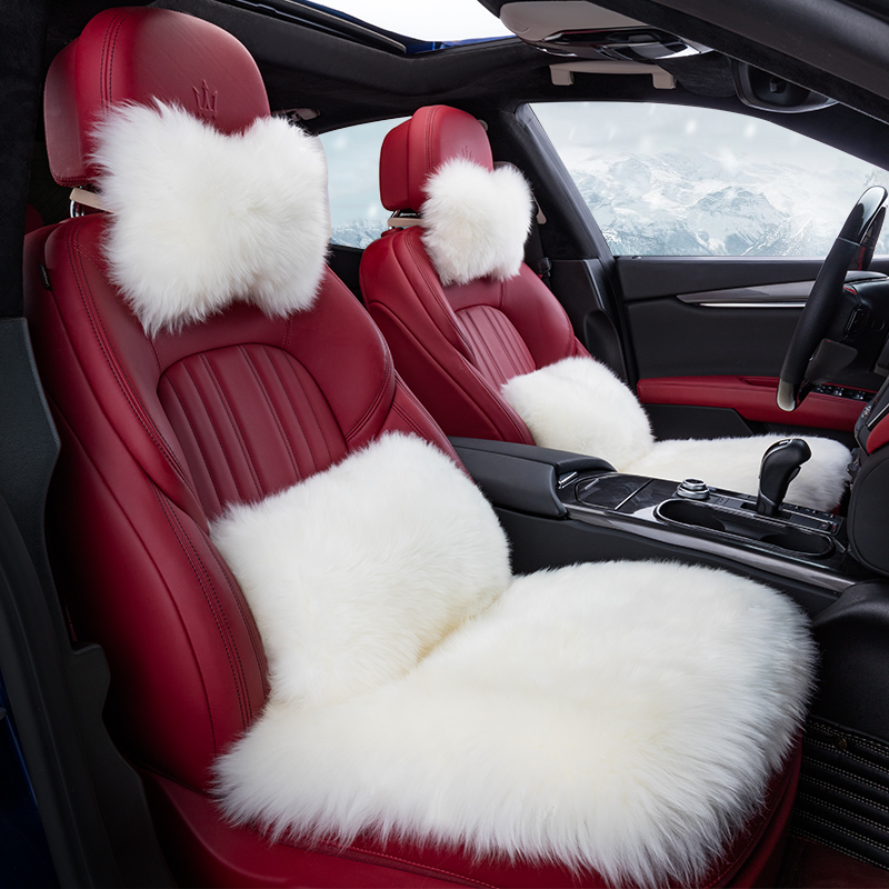 20 CAMRY Crown Winter Wool cushion RAV4 is placed on Corolla Weiz Hanlanda plush cushion