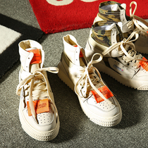 Sawtooth autumn trend mens ins camouflage high-top shoes casual versatile tooling shoes