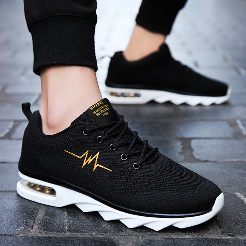 Autumn men's shoes 2022 new travel leisure sports trend all-match shock-absorbing air cushion running light tide shoes winter