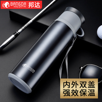 Bangda thermos cup female 304 stainless steel large capacity fashion creative student portable cover tea small cup male